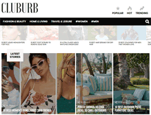 Tablet Screenshot of cluburb.com